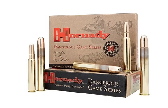 AMMO 458 WIN 500GR HORNADY DGX BONDED (20) Hornady