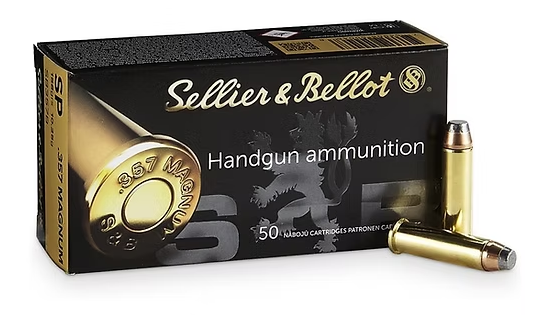Sellier & Bellot 357 MAGNUM SJHP 158 GR (50) Sellier & Bellot