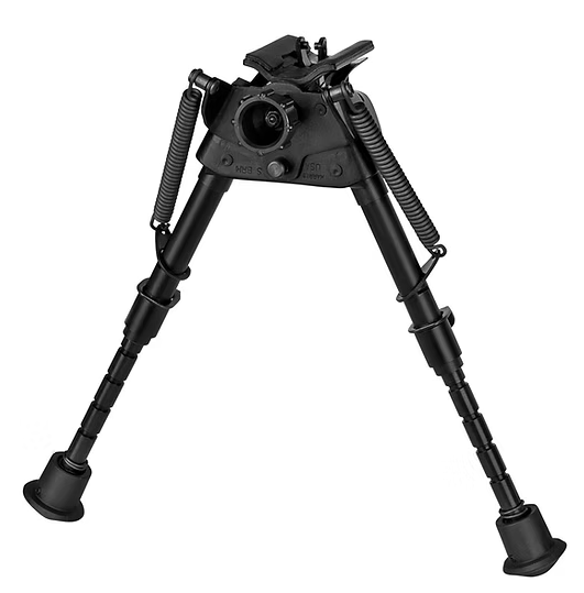 BIPOD HARRIS W/ SWIVEL & NOTCHES S-BRM 6-9IN (15CM-22CM) Harris