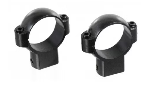 Lynx High Scope Rings For Stud Bases - 30mm, Matte Black (4071)