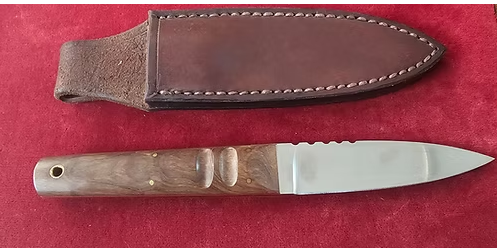 Jan A. Nell Classic Wood Handle Utility Knife
