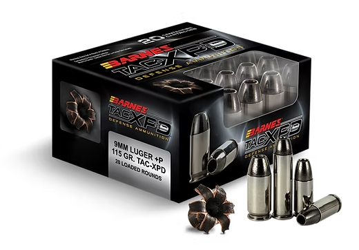 BARNES 9MM LUGR 115GR TAC-XPD (SMU) AMMO Barnes
