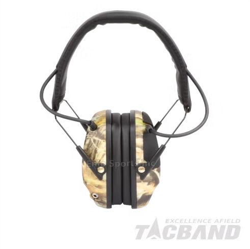 TacBand EME01 Series Low Profile Electronic Earmuff – Camo Tacband