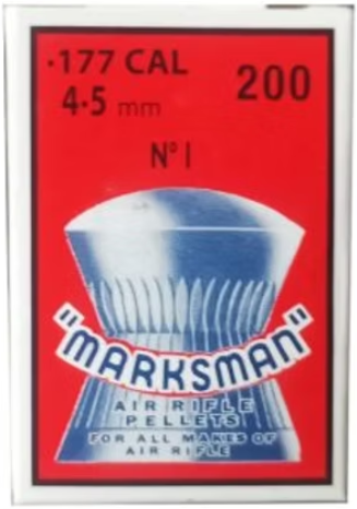 Marksman No.1 4.5mm Rounded Pellets (200)