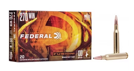FEDERAL Fusion Rifle 270 Win 130GR (20) Federal