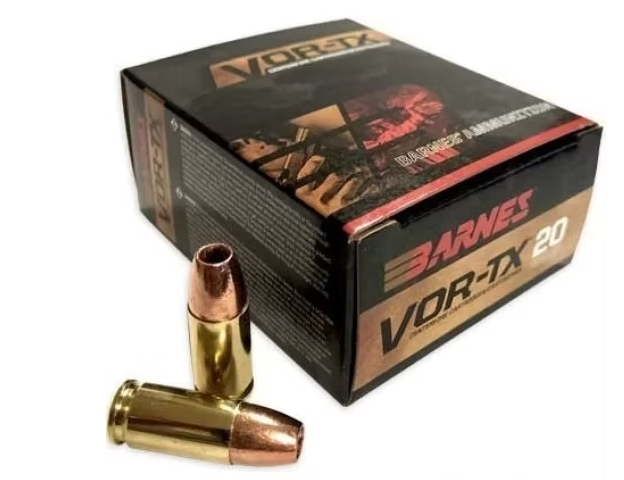 BARNES 9MM LUGR 115GR VOR-TX AMMO Barnes