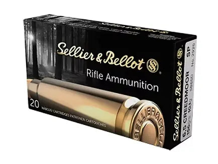Sellier & Bellot 6.5 Creedmoor 156GR SP (20) Sellier & Bellot