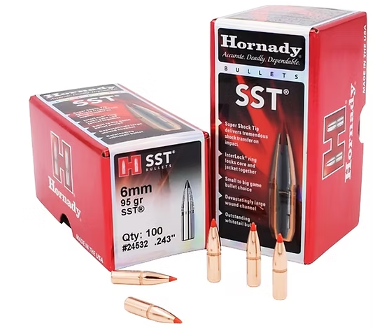 HORNADY 6MM .243 108 GR ELD® Match (100) Hornady