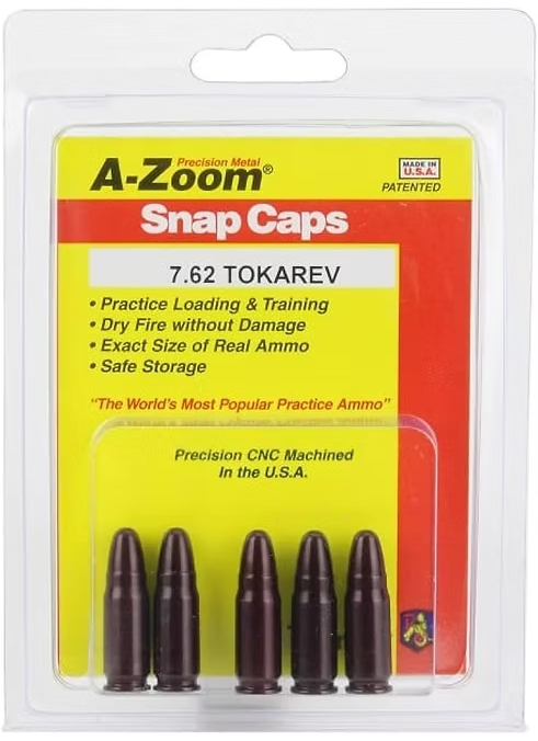 A-ZOOM Snap Caps 7.62 Tok (5) A-Zoom
