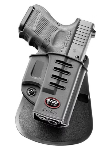 FOBUS PADDLE HOLSTER GLOCK 26 ROTO Fobus