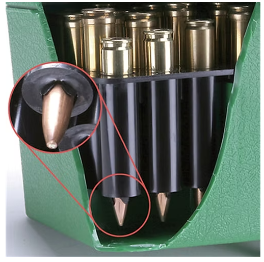 MTM H50-R-MAG 7mm Rem Mag / 300 Win Mag 50 RD Deluxe Ammo Box w/ Handle (Green)