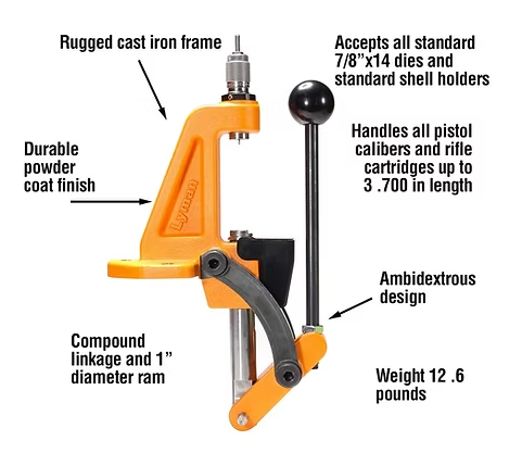 LYMAN BRASS IDEAL PRESS