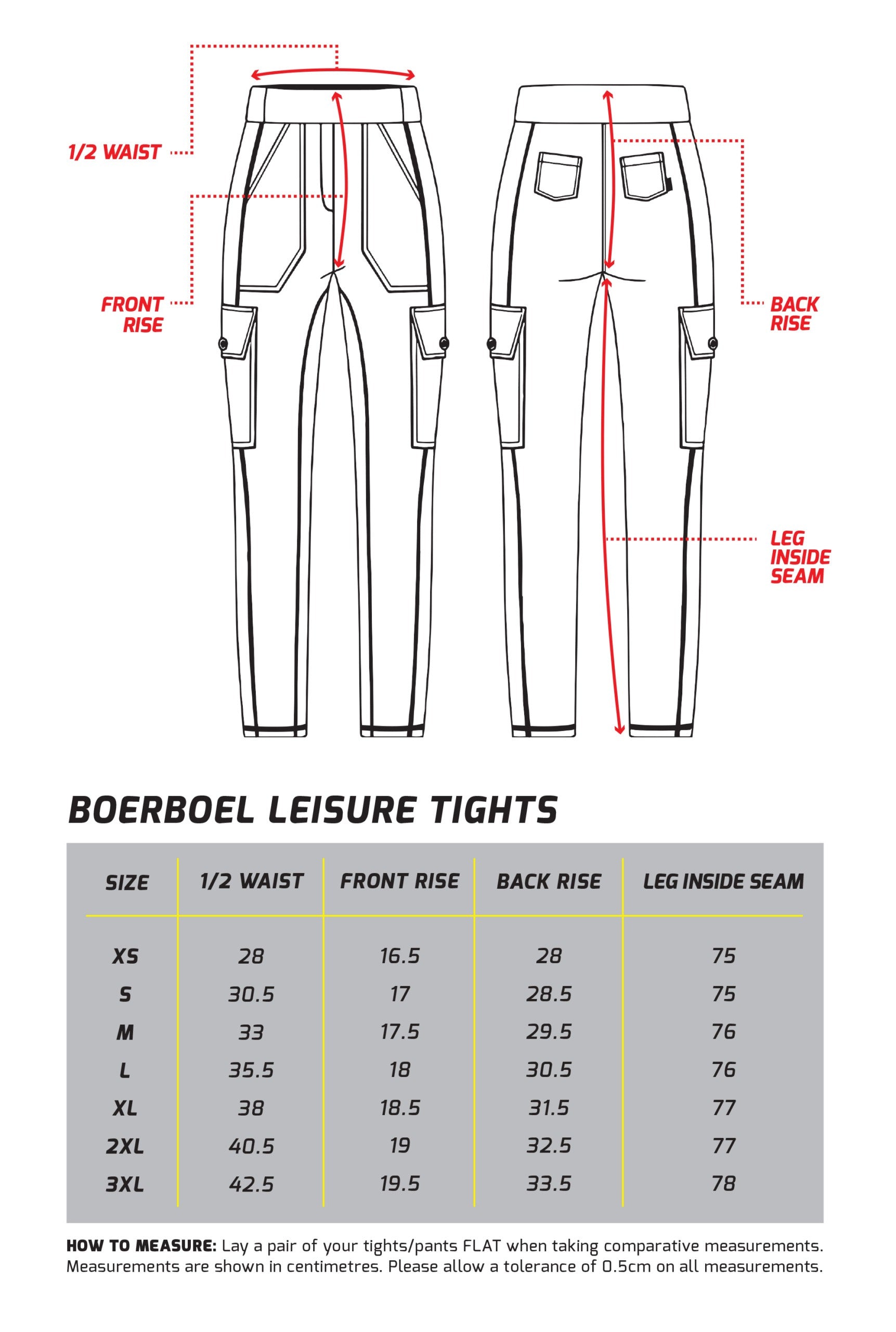 Boerboel Wear - Ladies Leisure Tights Bush Boerboel Wear