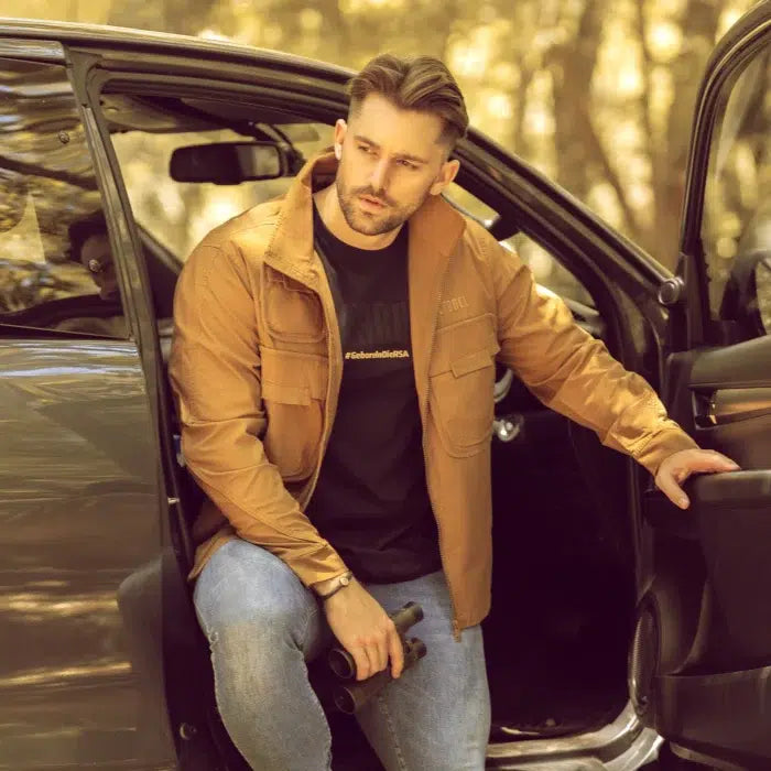Boerboel Wear - Mens Kalahari Jacket Camel Boerboel Wear