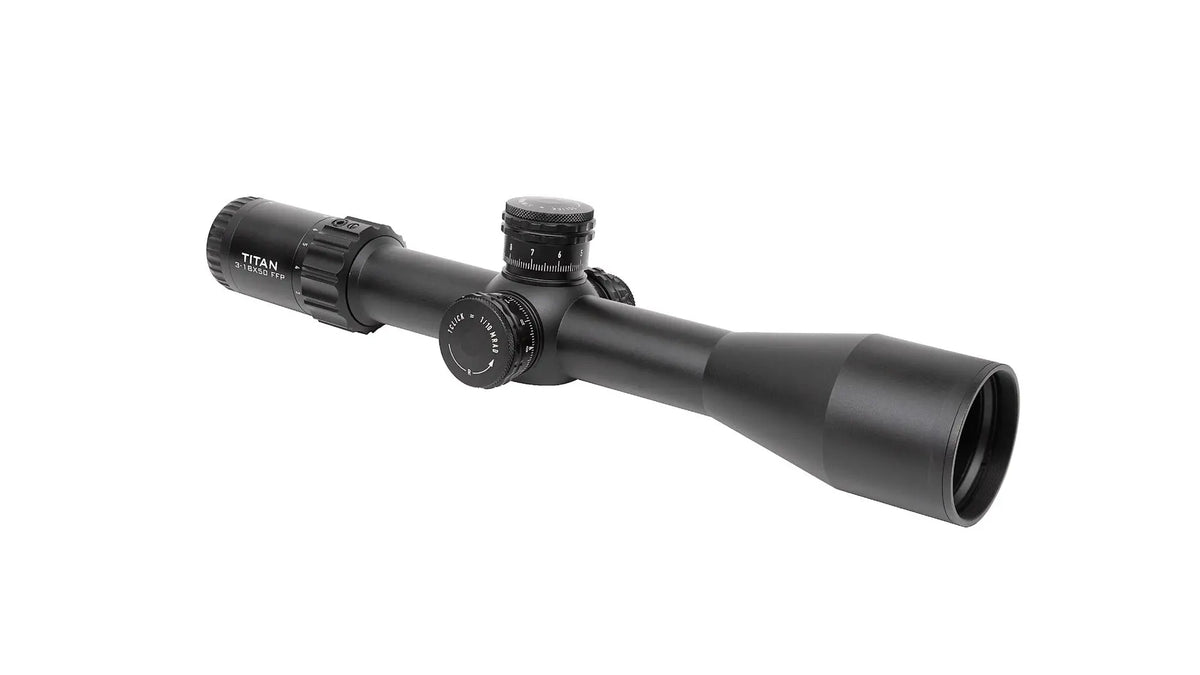 ELEMENT SCOPE TITAN 3-18X50 FFP APR-2D 34MM MRAD Element Optics