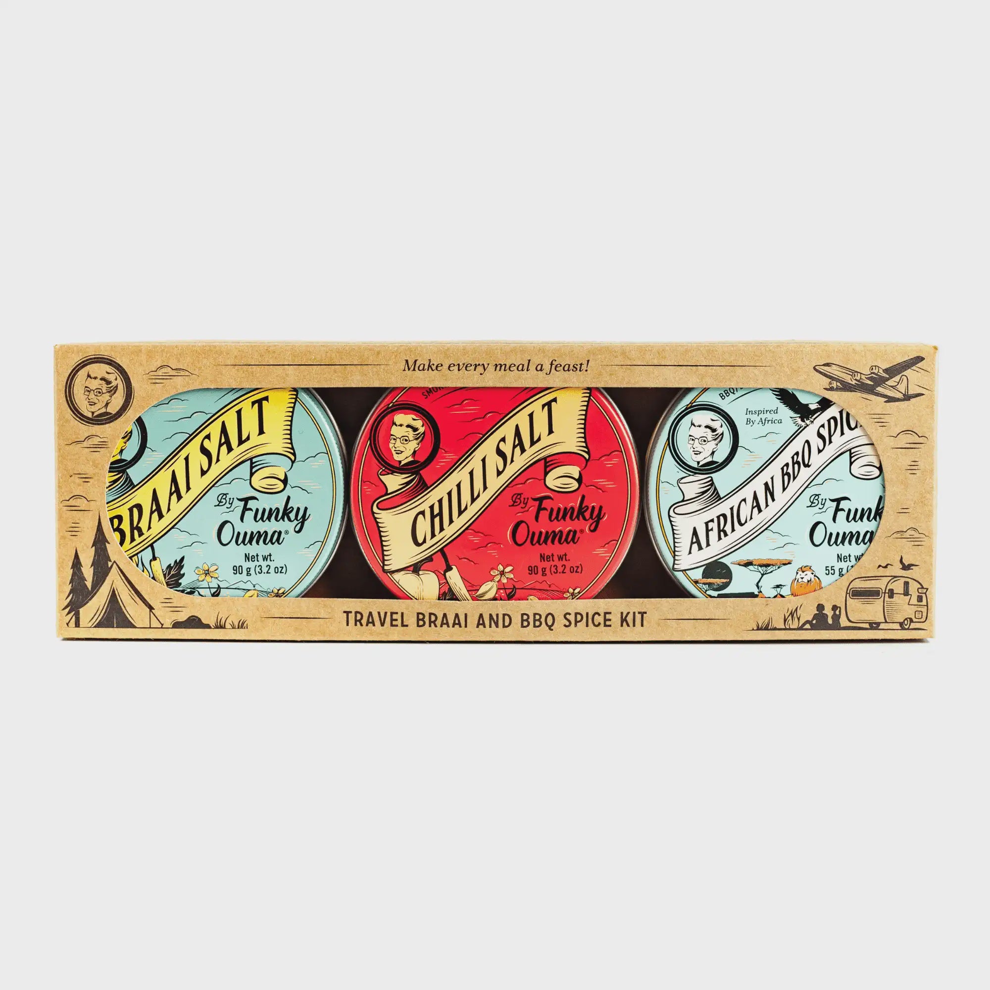 FUNKY OUMA TRAVEL TRIO PACK