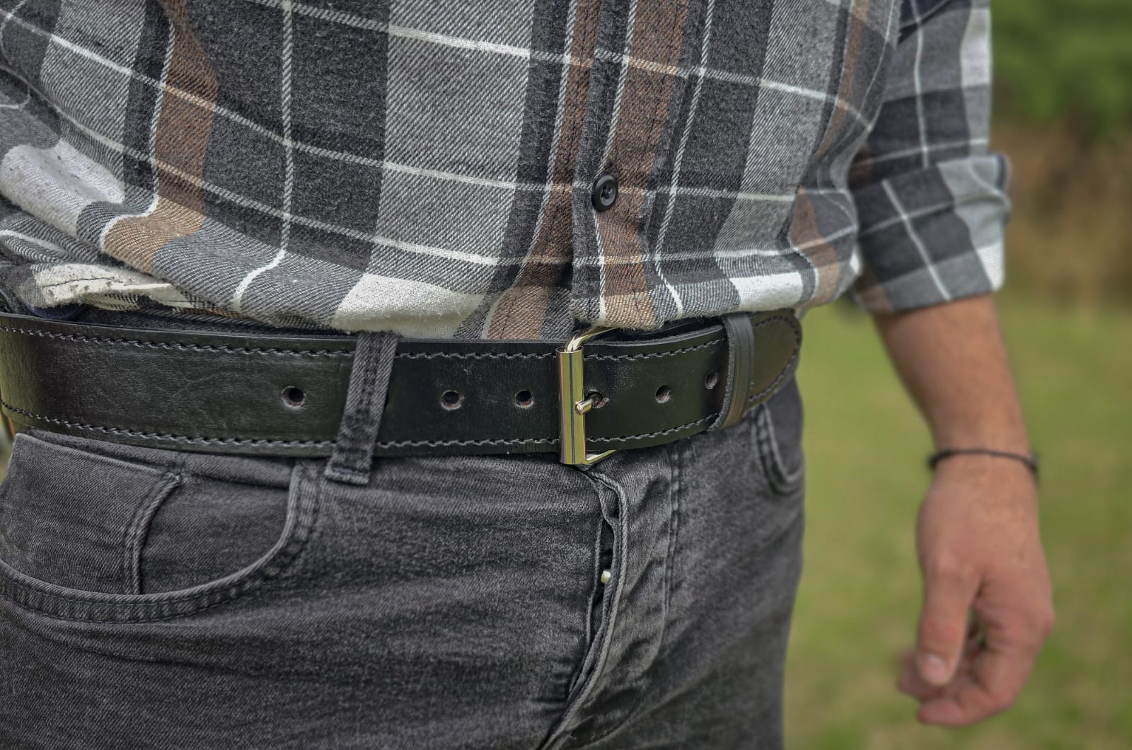 EL PASO LEATHER EDC COMBAT BELT - BLACK