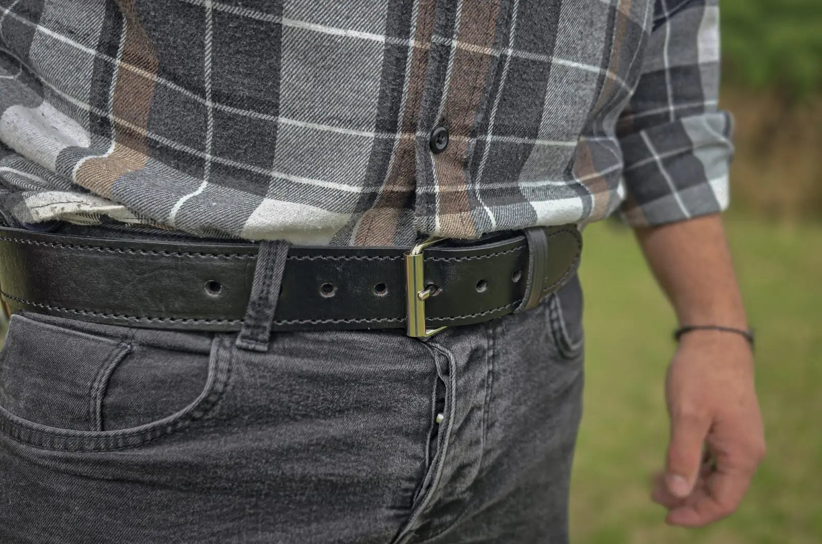 EL PASO LEATHER EDC COMBAT BELT - BLACK El Paso
