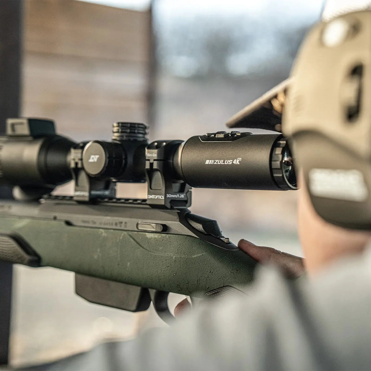 DNT – ZULUS 4K Tube-Style 3-24x Digital Day & Night Vision Scope DNT