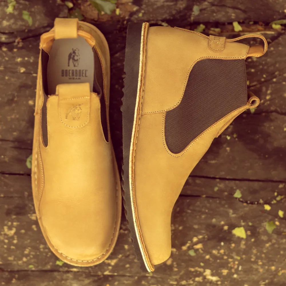 Boerboel Wear - Men’s Chelsea Boot Light Brown Boerboel Wear