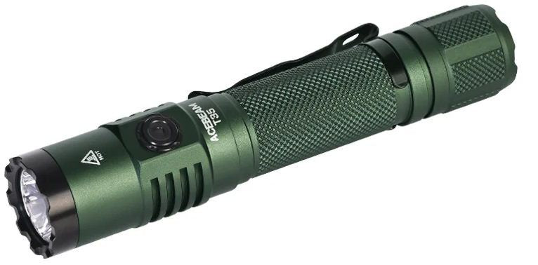 Acebeam T35 Compact Tactical Flashlight - 1900 Lumens, 380m, Green