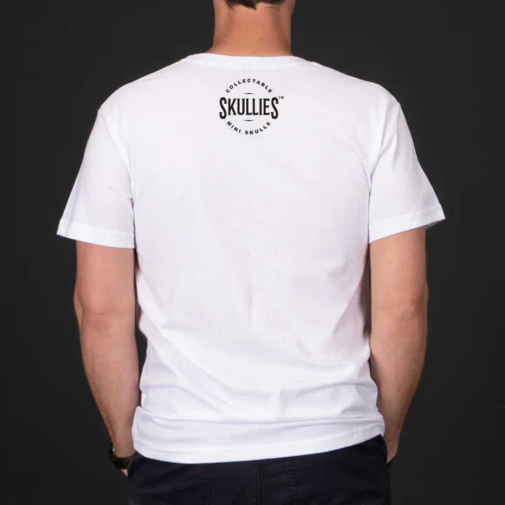 Skullies Buffalo T-Shirt - White Skullies