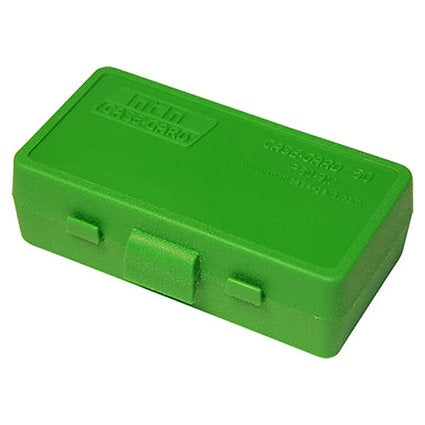 MTM P50-38 38 - 357 50 ROUND Flip-Top Ammo Box MTM