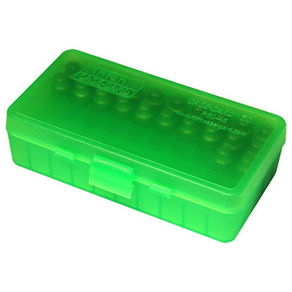 MTM P50-9M 9mm / 380 ACP 50 ROUND Flip-Top Ammo Box