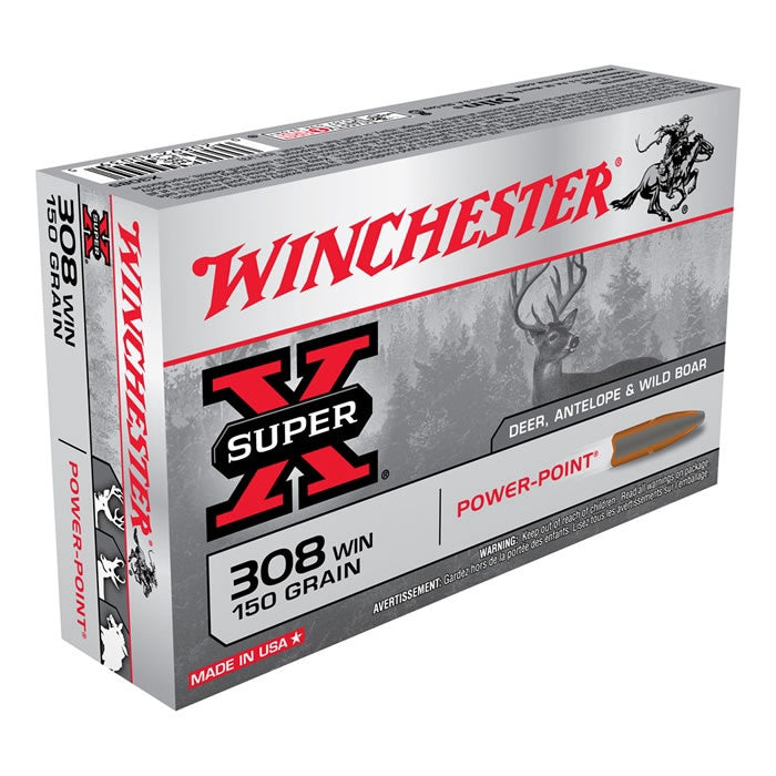 WINCHESTER AMMO 308 WIN 150 GR POWER POINT (20) Winchester
