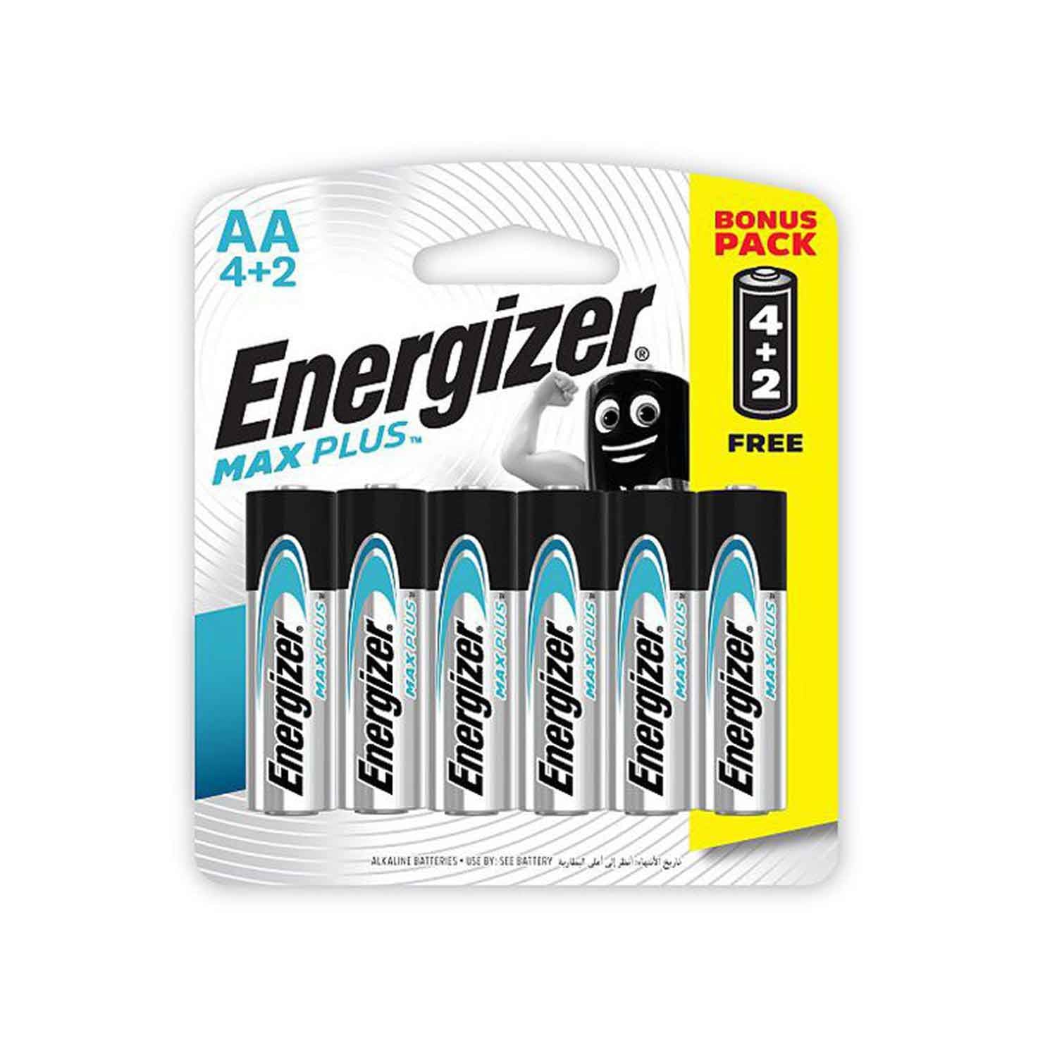 Energizer MAX AA Alkaline Battery 6-Pack