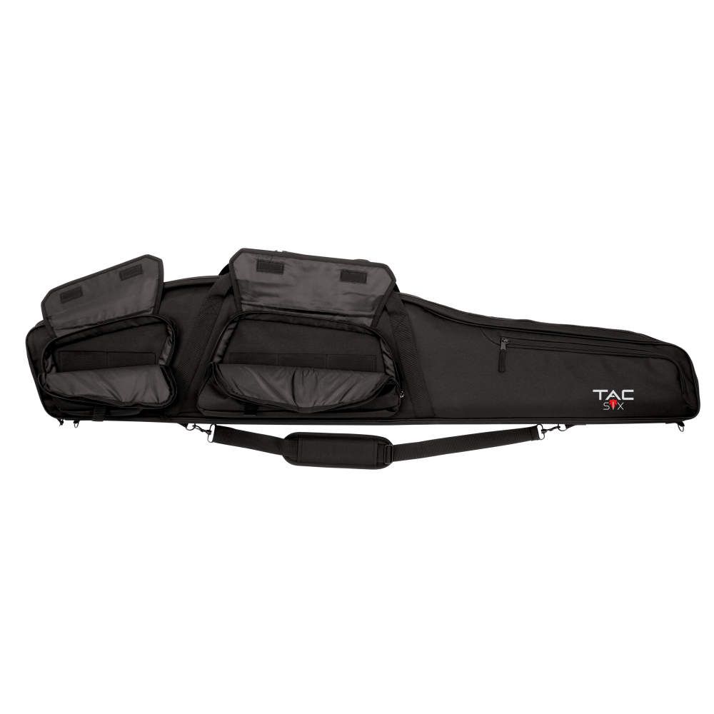 Allen Tac-Six Velocity Rifle Bag - 55 Inch, 3-Pockets, Black
