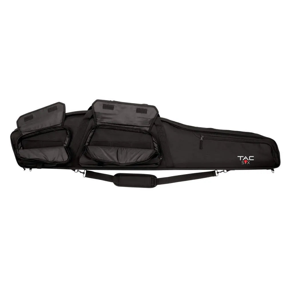 Allen Tac-Six Velocity Rifle Bag - 55 Inch, 3-Pockets, Black Allen
