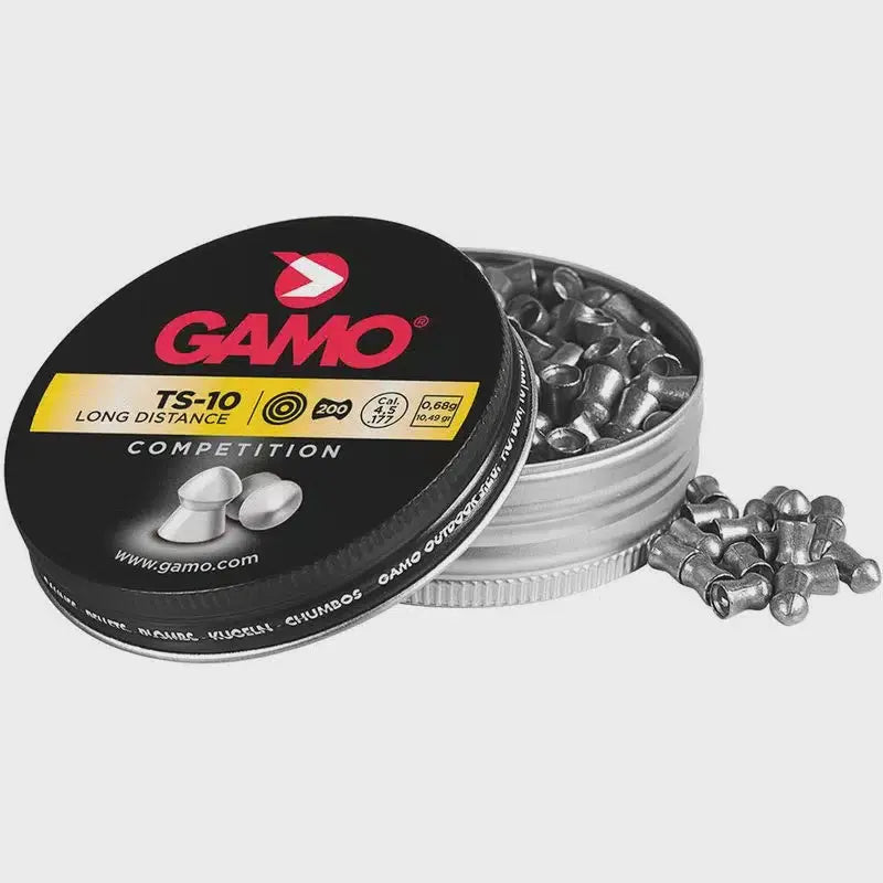Gamo TS-10 Pellets – 4.5mm (Pack of 200) Gamo