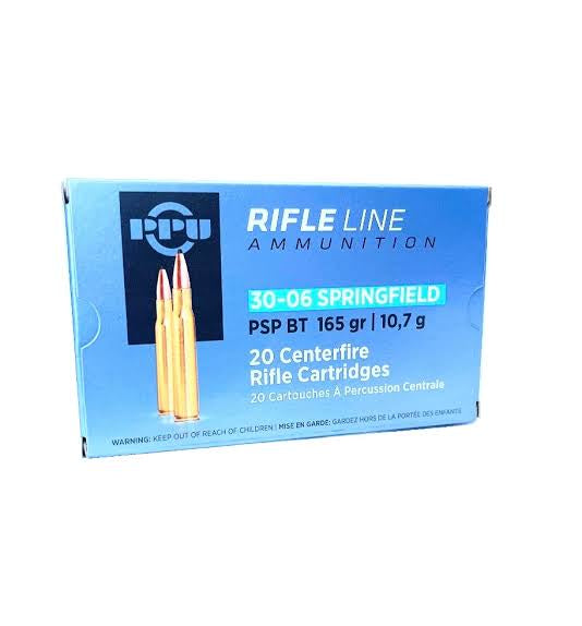 PPU 30-06 SPRG PSP 165GR AMMO