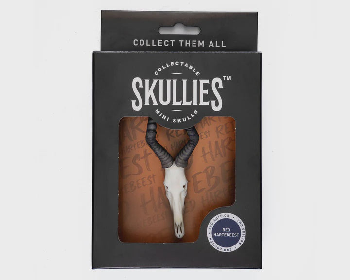 Skullies Miniature Resin Replica - Red Hartebeest Skull Skullies