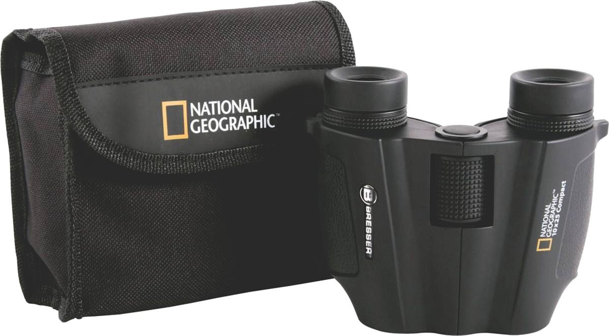 National Geo 10X25 Compact Porro Prism Binocular