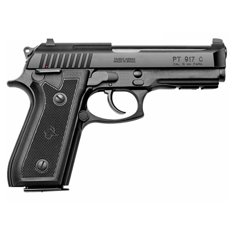 TAURUS PT917 9MM RAIL BLK 17RD/2MG PISTOL