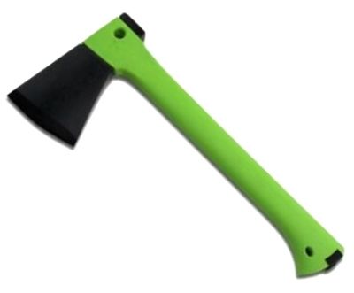 UltraEdge Axe & Saw - With Sheath & Firestarter, 352mm, Green Ultraedge