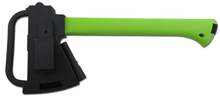 UltraEdge Axe & Saw - With Sheath & Firestarter, 352mm, Green Ultraedge