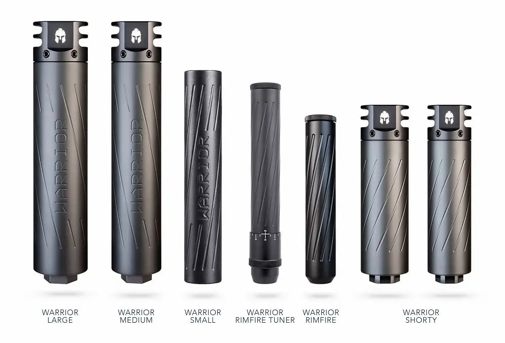 Warrior Suppressor Short Body Large 6.5cal (Body only/No insert) Warrior
