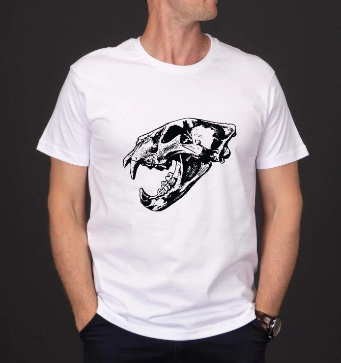 Skullies Lion T-Shirt - White