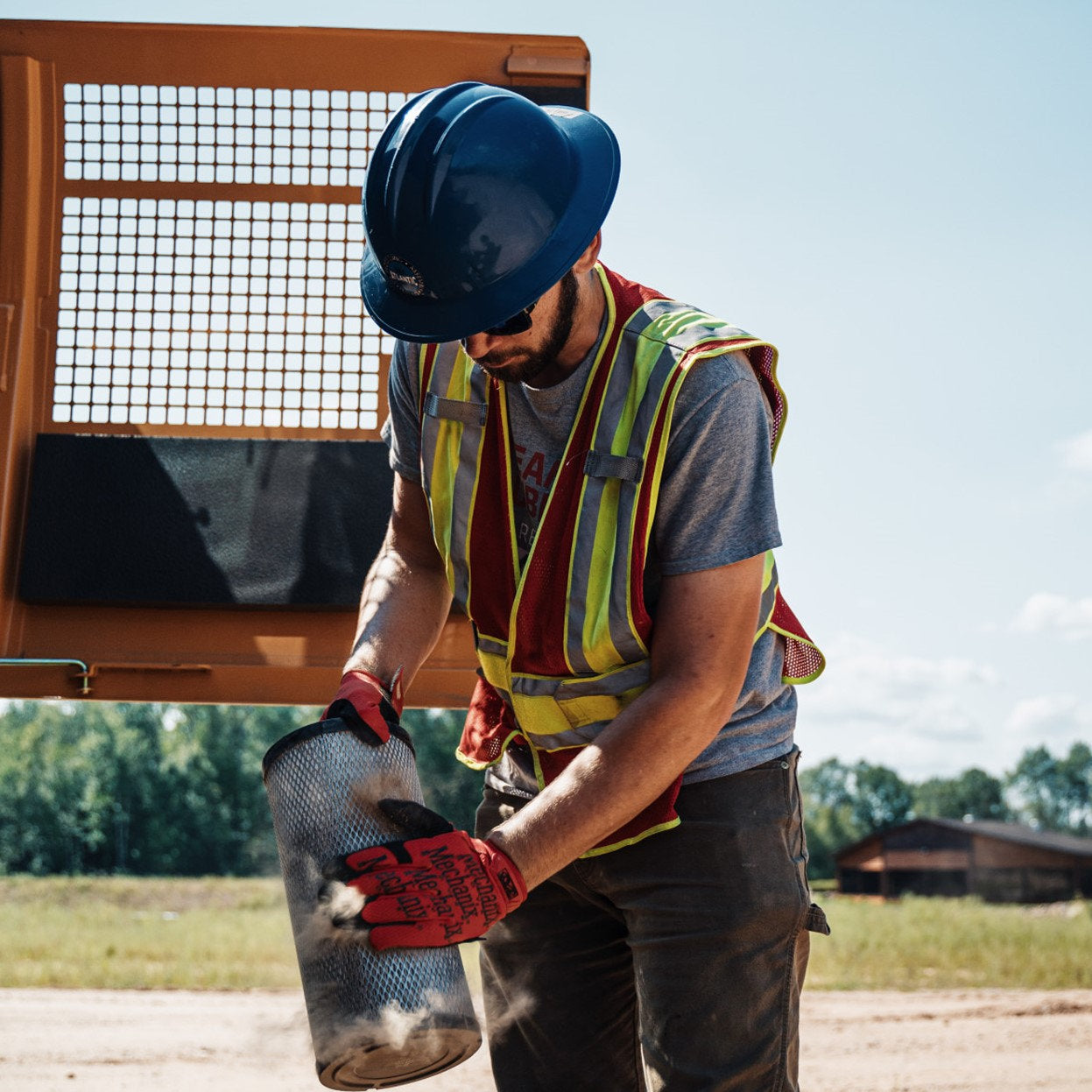 MECHANIX THE ORIGINAL® Work Gloves (Red)