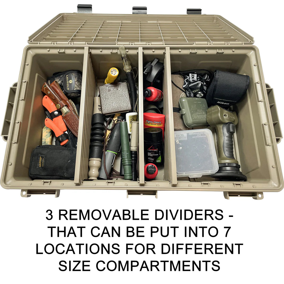 MTM AMMO CRATE DIVIDED UTILITY BOX