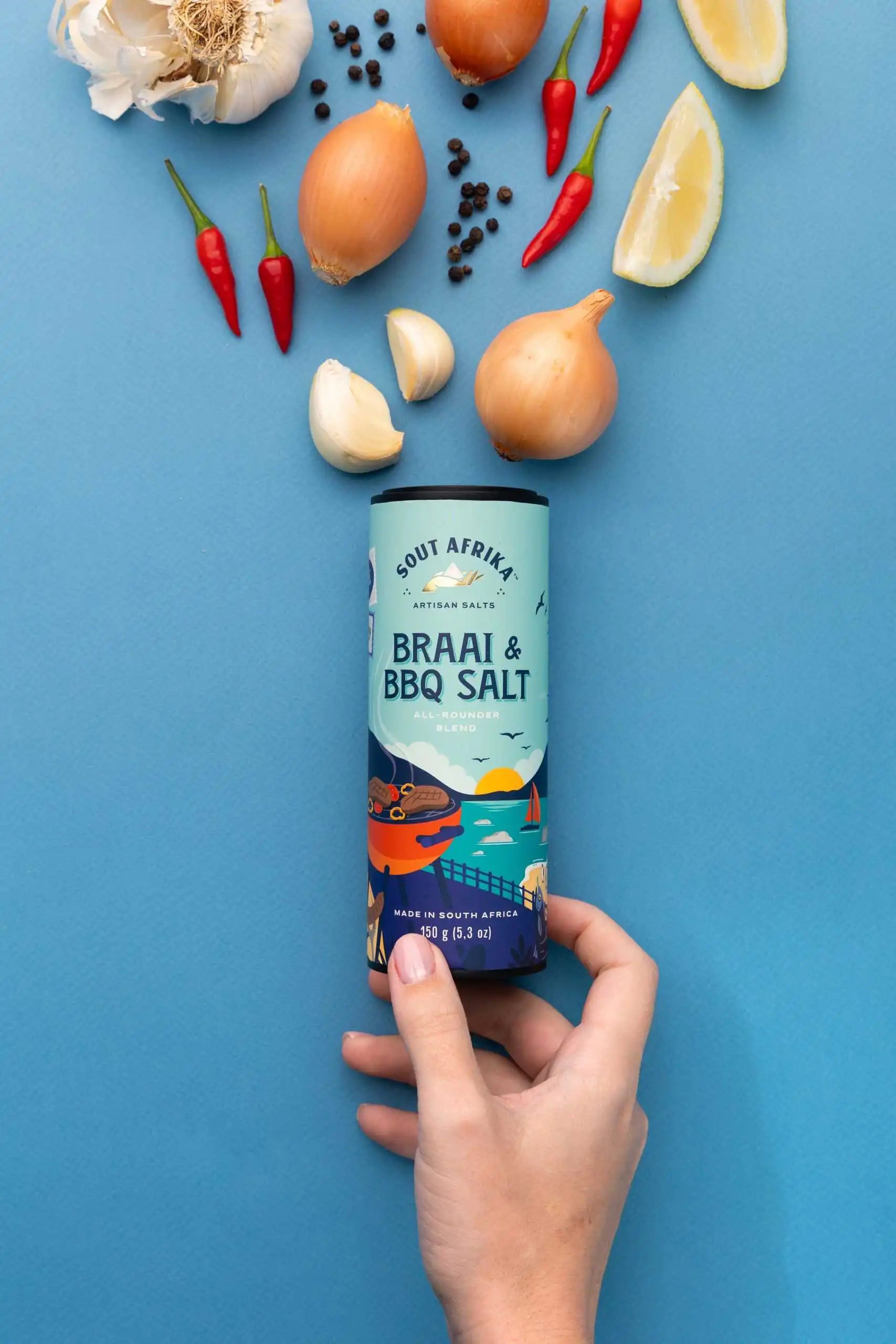 SOUT AFRIKA BRAAI AND BBQ SALT