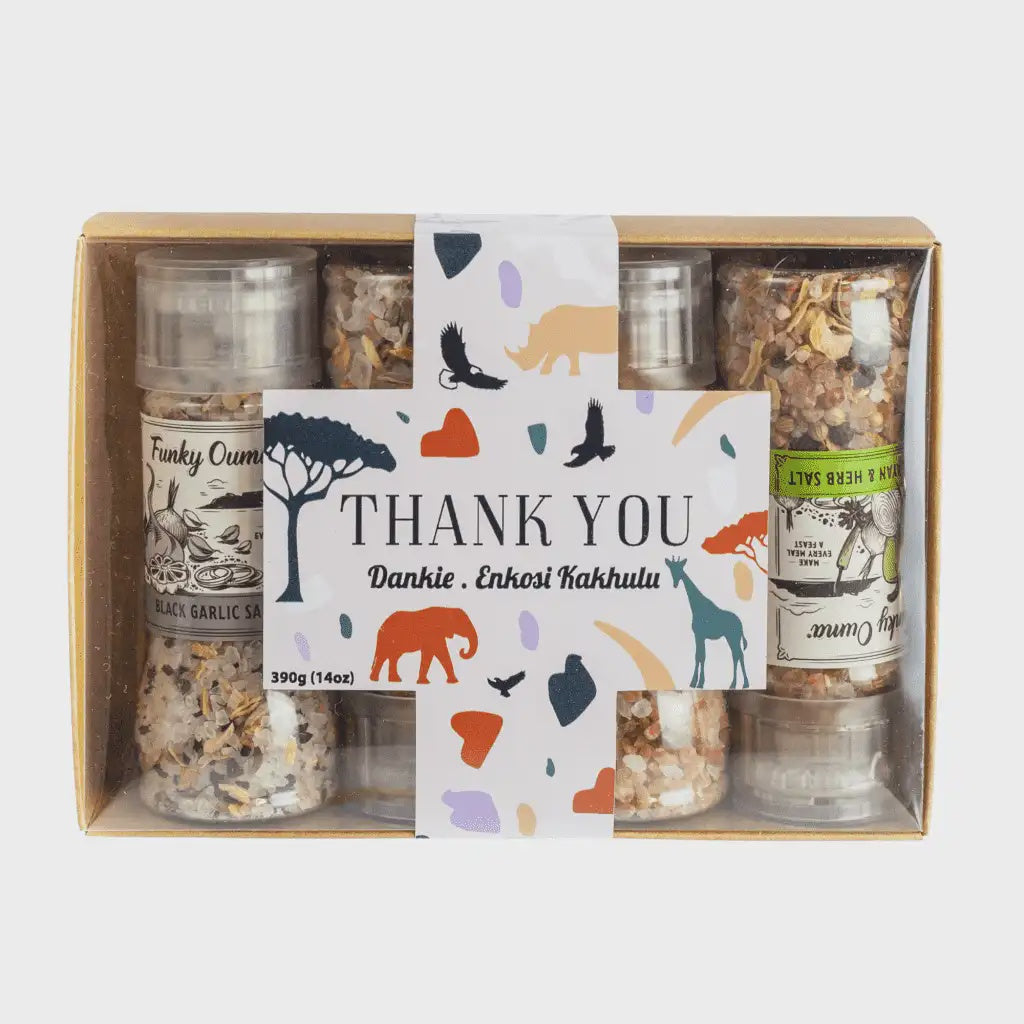 FUNKY OUMA FOUR PACK MINI GIFT SET – DANKIE | THANK YOU | ENKOSI