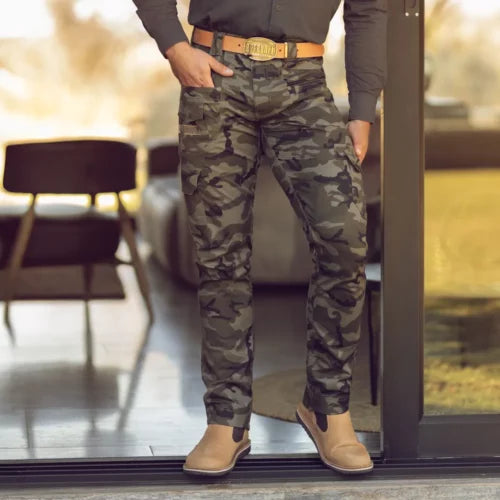 Boerboel Wear - Men’s Adjustable Kalahari Cargo Pants – Military