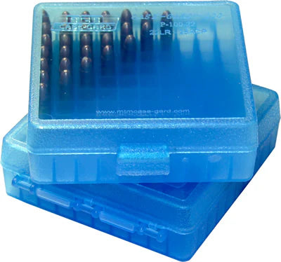 MTM AMMO BOX  100 RD 9MMP/ 380 ACP