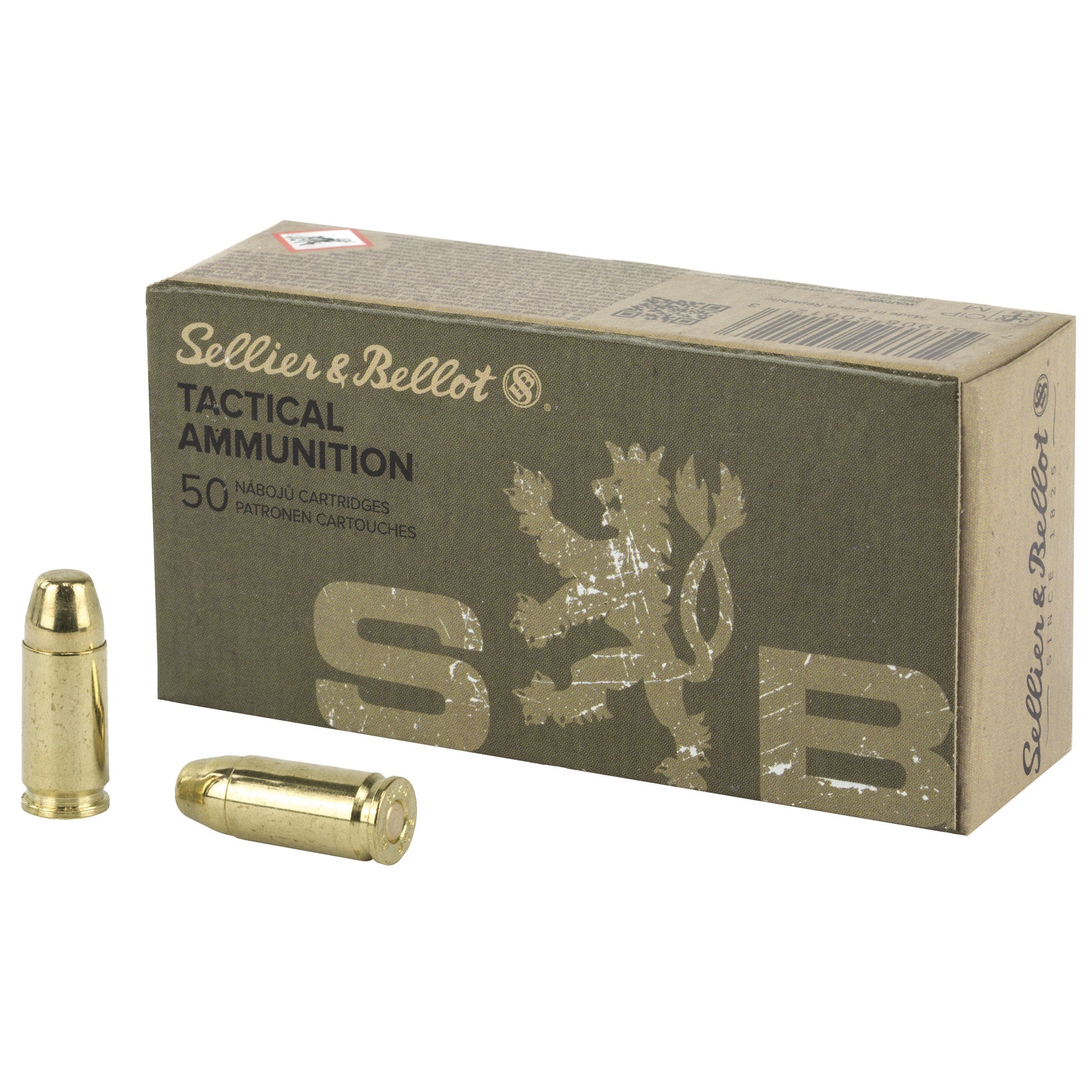 Sellier & Bellot 9mm LUGER 140 GR Subsonic (50)