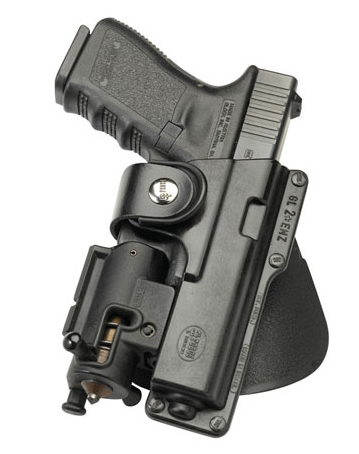 Fobus EM17 Paddle Tactical Holster - LH for Glock 17/22/31 S&W M&P Full Size, Ruger SR45 & American Pistol