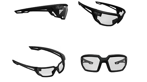 Type X Smoke Lens Black Frame - Tactical